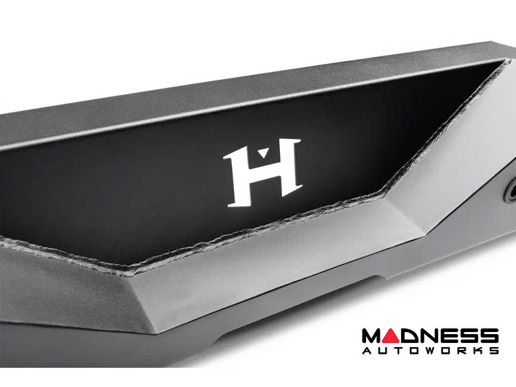 Ford Bronco Rear Bumper - Steel Bender - Textured Black - Havoc 